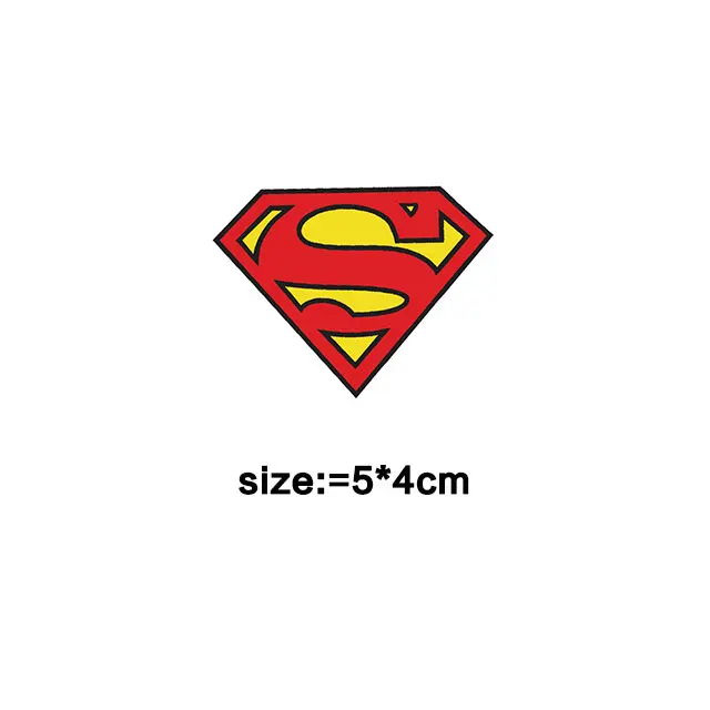 PA-192 Small size2 Superman Spiderman Batman Железный на уровне А патч для DIY Футболки Термотрансферная нашивка аппликация значок аксессуар украшение - Цвет: PA-192 Small size2