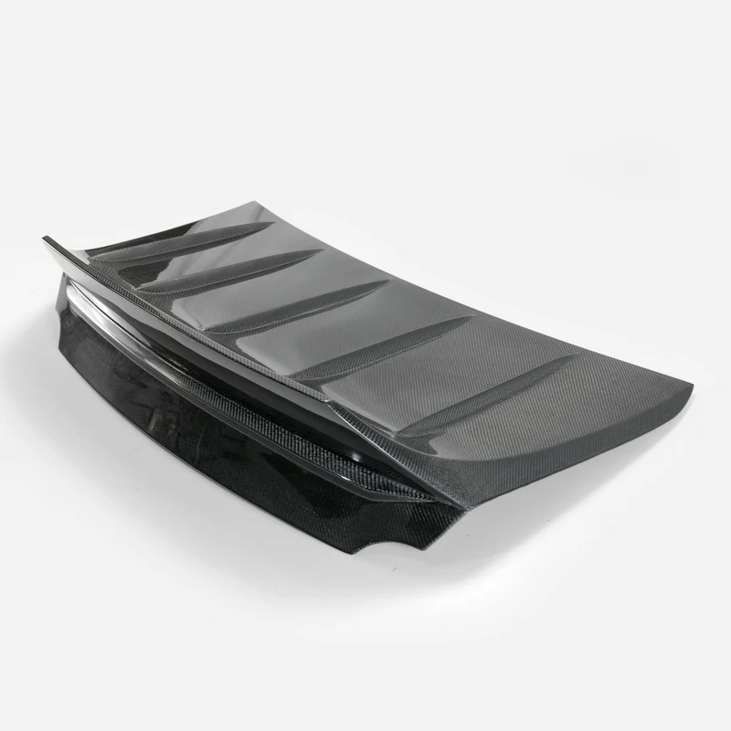 Car Accessories TP Style Carbon Fiber Rear Trunk Glossy Finish Boot Lid Cover Fibre Bootlid Kit Tuning Drift For Nissan R35 GTR