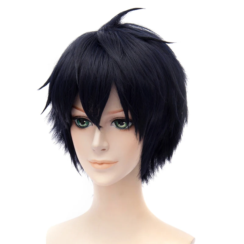 Аниме Серафим конца Yuichiro Hyakuya парик косплей костюм мужчины и женщины короткие