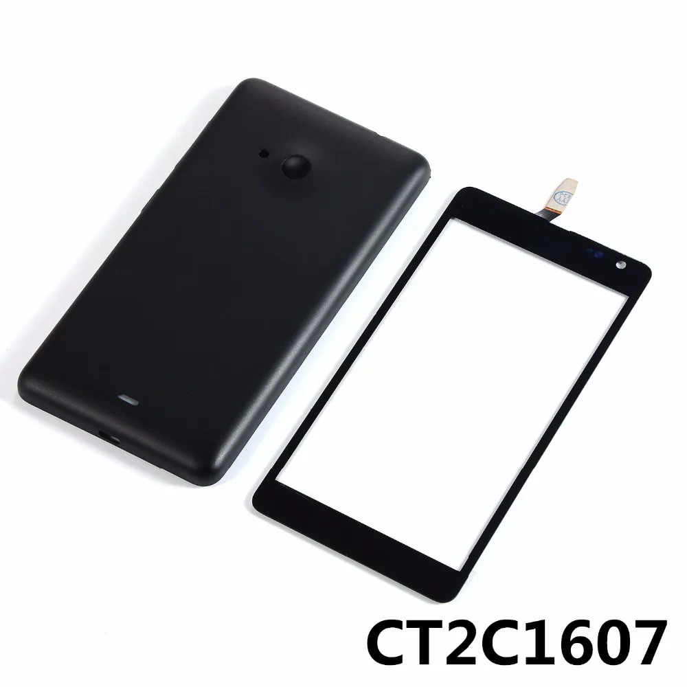 Сенсорный экран для Microsoft Nokia Lumia 535 N535 CT2C1607 дигитайзер панель стекло + задняя