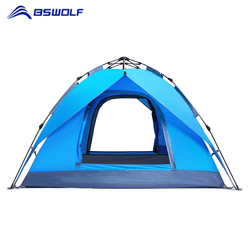 Портативная всплывающая Пляжная палатка BSWolf автоматические палатки для