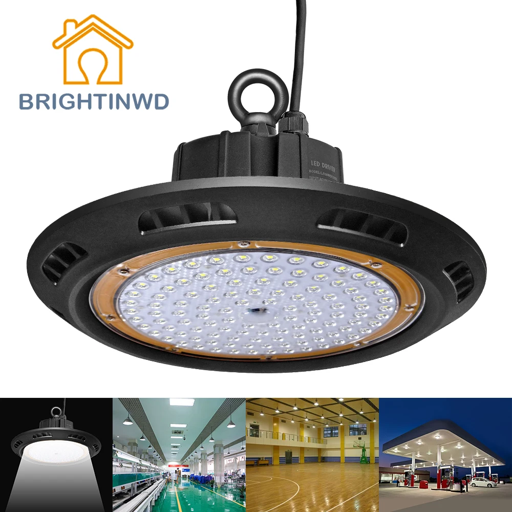 Светодиодный прожектор UFO High Bay высокой мощности отражатель 100 Вт 150 200 SMD3030 для