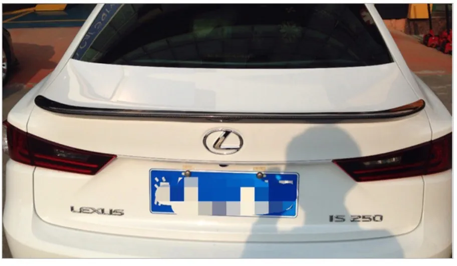 Спойлер из углеродного волокна для Lexus IS250 IS300 2013.2014.2015.2016.2017 высококачественные