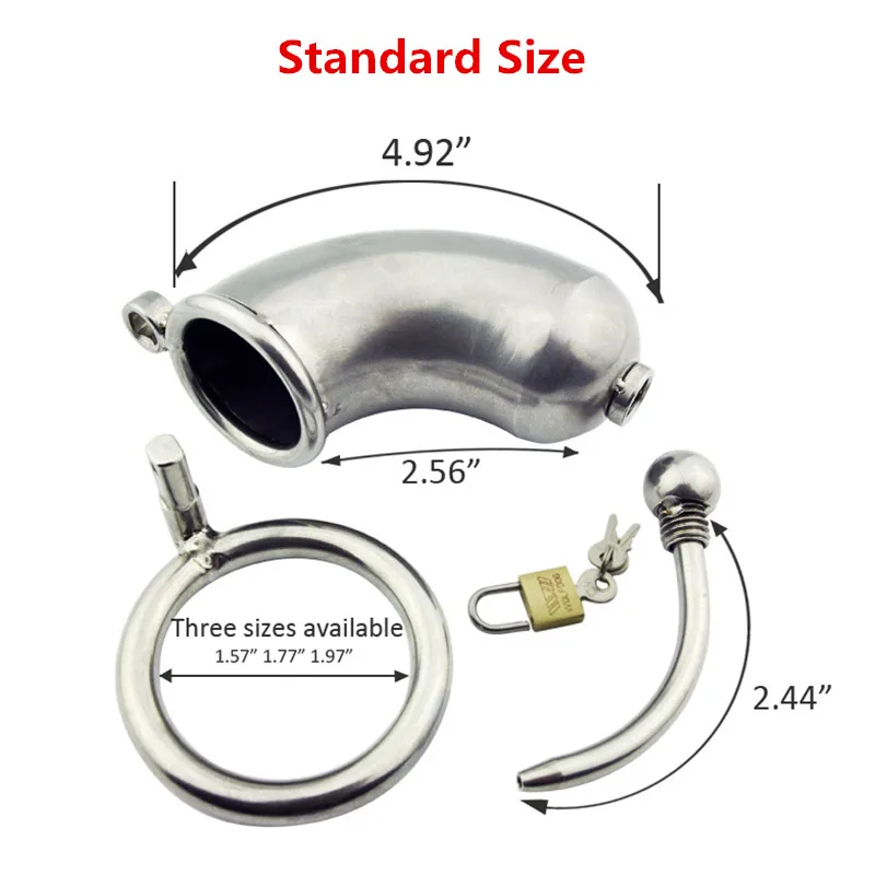 Клетка для петуха из нержавеющей стали с замком уретральный катетер мужское