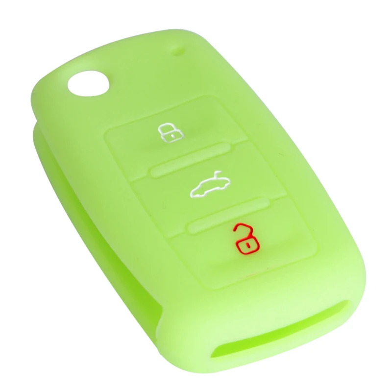 Силиконовый чехол для ключей SPEEDWOW защитный VW Polo Tiguan Passat Golf Lavida MK5 MK6 Jetta Eos Beetle|key fob