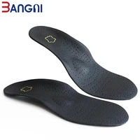 3angni leather orthotic insoles women men orthopedic flat feet heel pain arch support for man woman shoe insoles sole insert