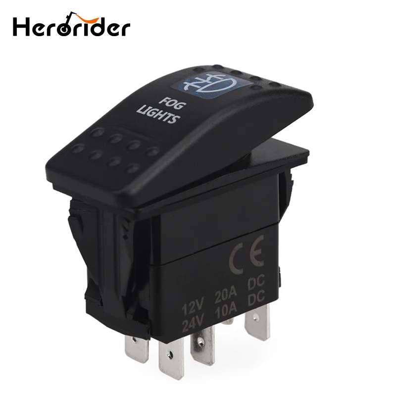 СВЕТОДИОДНЫЙ Автомобильный выключатель для лодки грузовика светильник