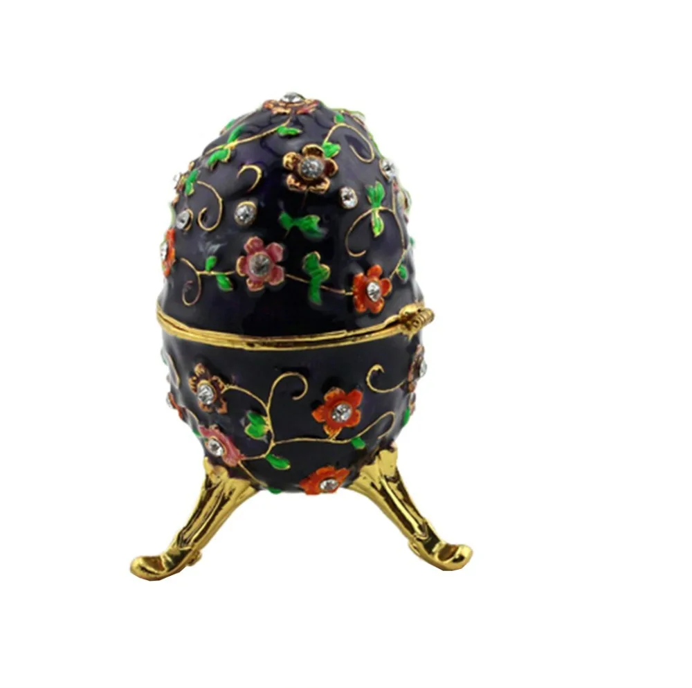 Яйцо коробка Подарочная коробка-яйцо для ювелирных изделий Элегантный яйцо