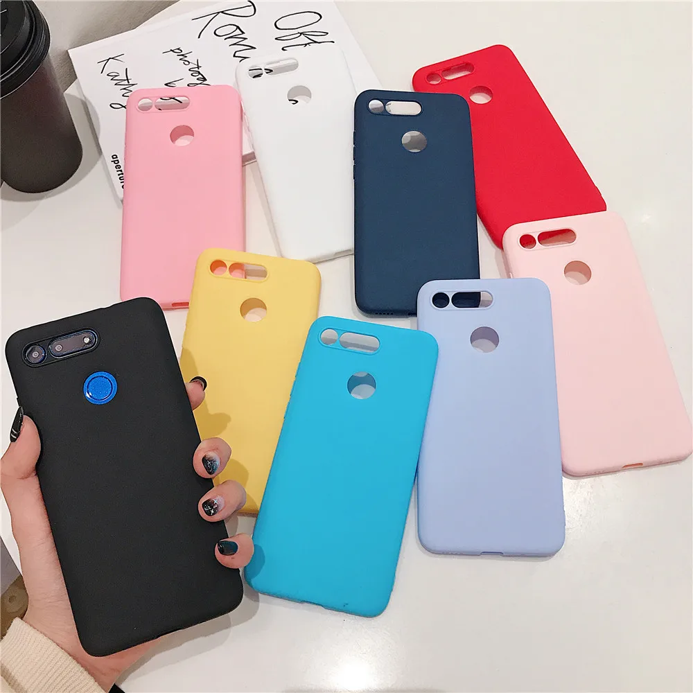 Мягкий силиконовый чехол из ТПУ карамельного цвета для Samsung J3 J5 J7 2018 J310 J510 J710 J330 J530