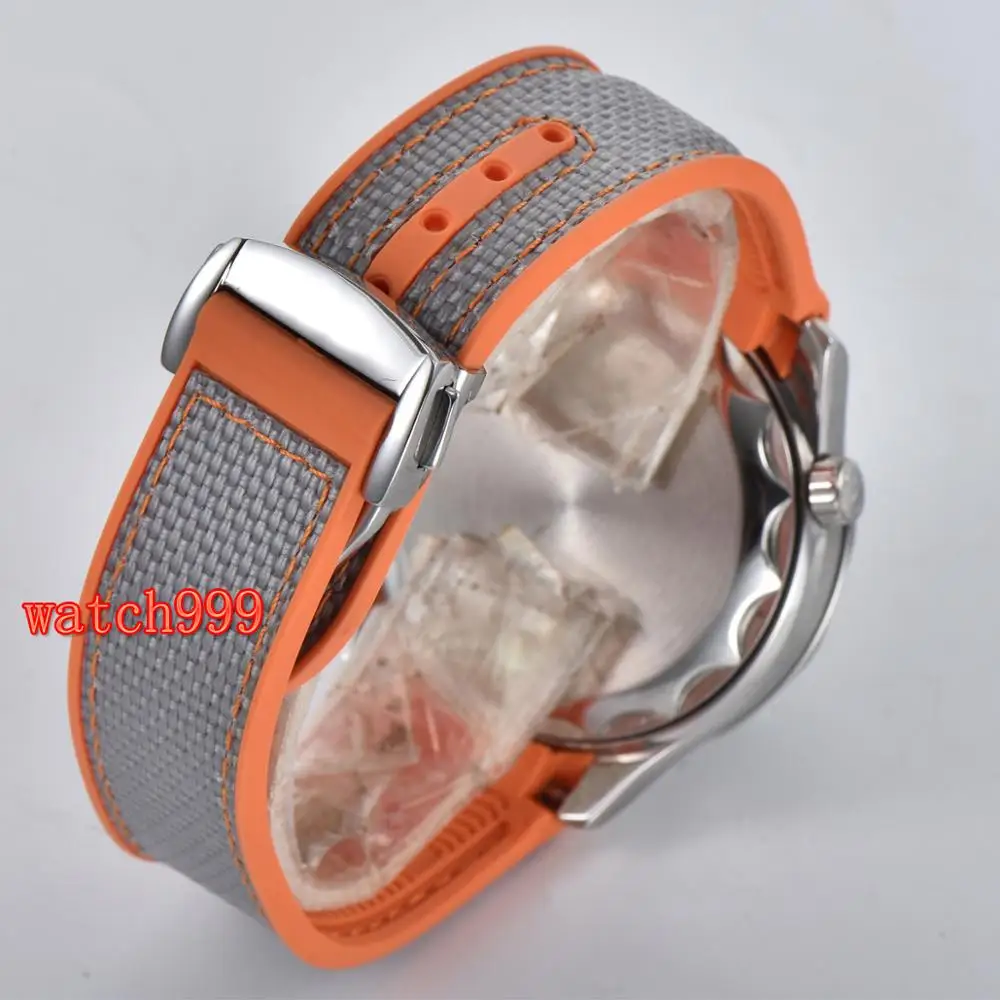 Часы мужские автоматические с флуоресцентной указкой и стерильным циферблатом 41