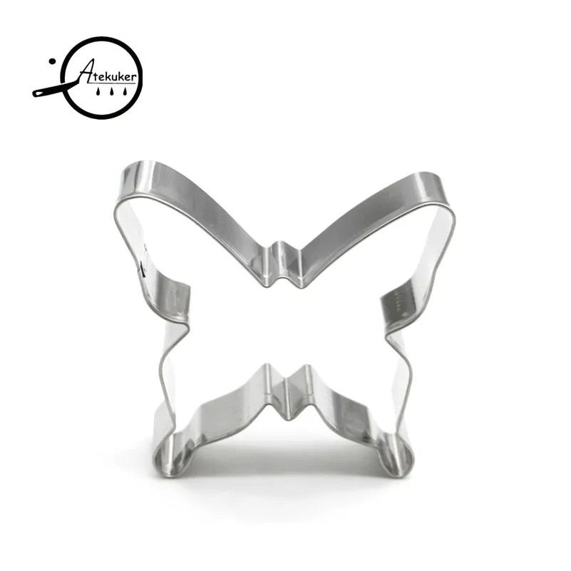 5 шт. в форме бабочки шоколадное печенье резаки для печенья из нержавеющей стали