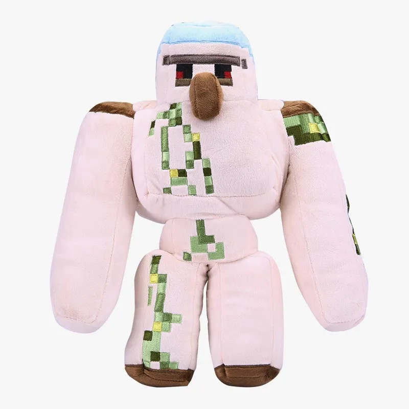 2016 НОВЫЙ Minecraft Плюшевые Фигурку Игрушки 36 СМ майнкрафт Железный Голем меч Кирка
