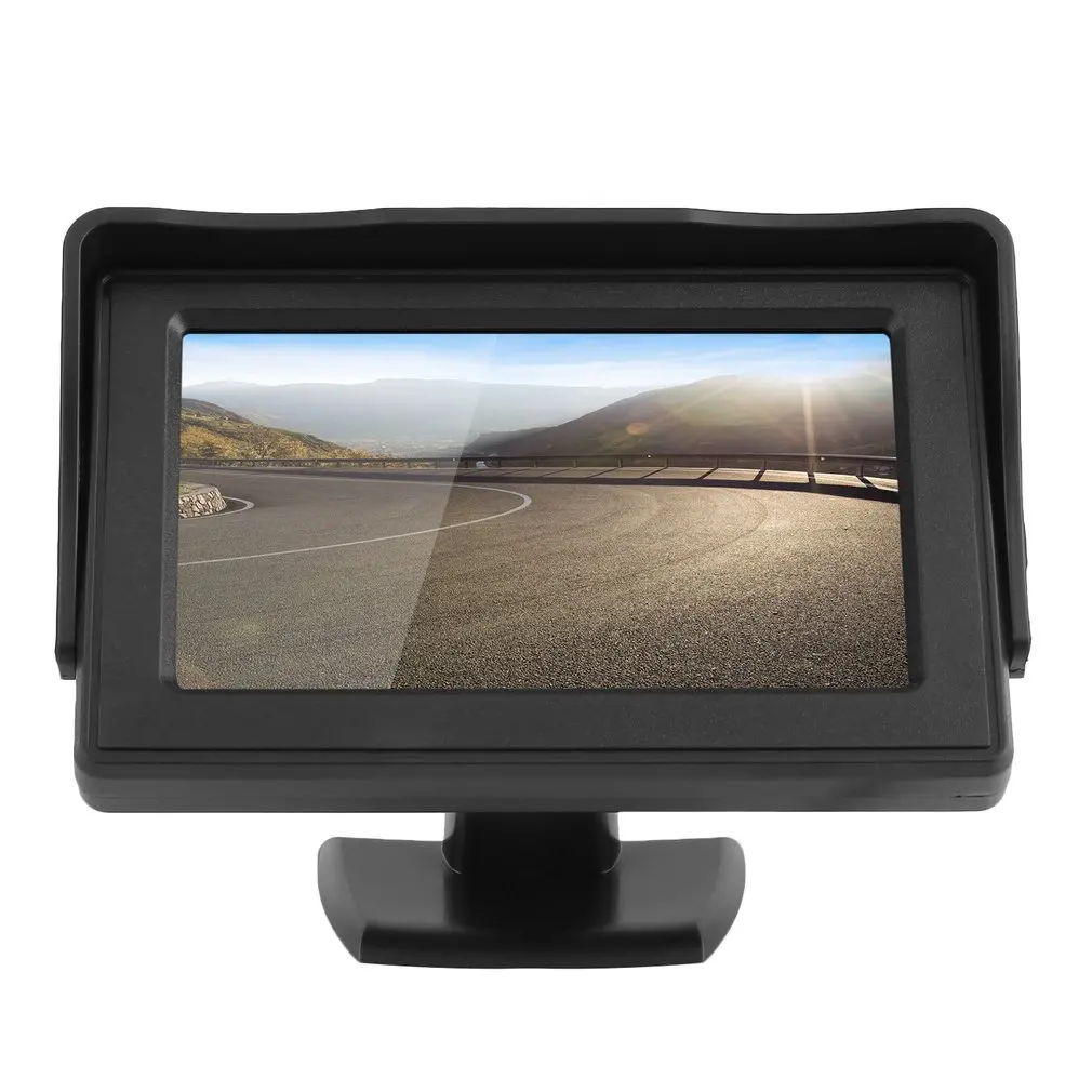4 3 &quotTFT LCD Автомобильный монитор заднего вида Цветная камера DVD видеомагнитофон