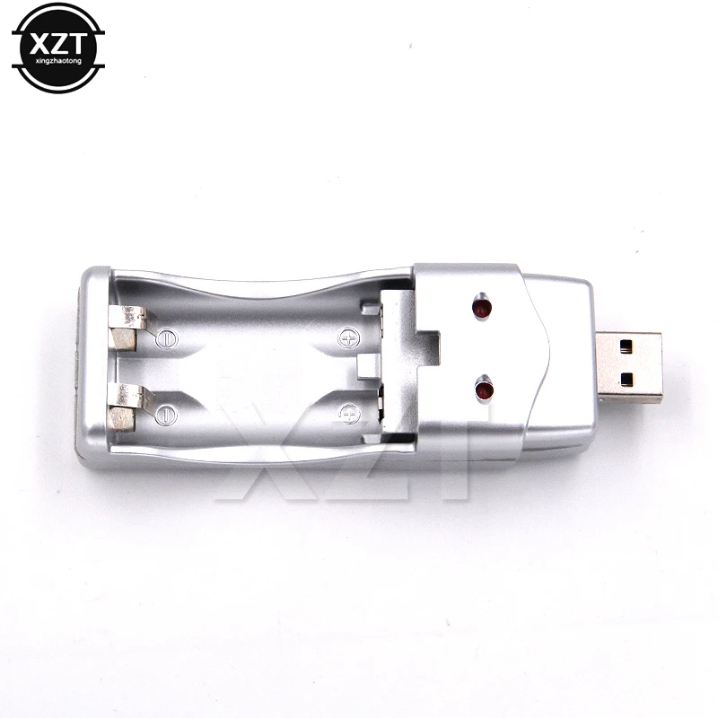 1 шт. портативный usb адаптер для Ni MH AA AAA 2A 3A удобных зарядных устройств NiMH