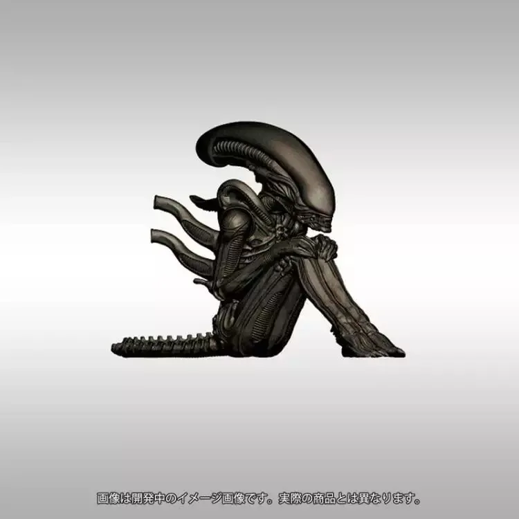6 шт./компл. Мини Аниме фигурки Alien в повседневной жизни черный жизни чужой Ver ПВХ Модель монстра коллекционная машинка украшения игрушки 4-7 см