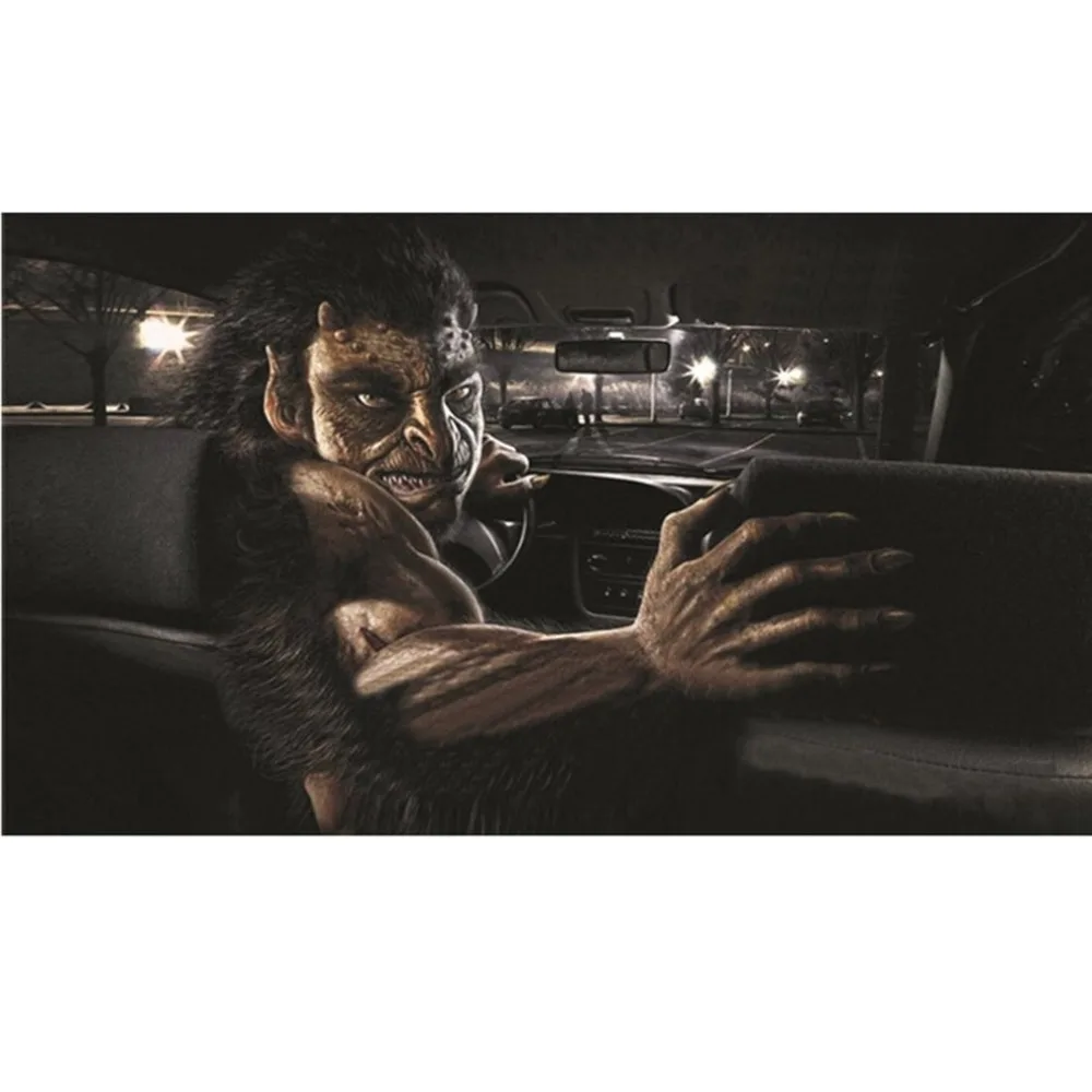 Креативные наклейки на заднее окно 3D стерео стекло оригинальные 2019|Наклейки