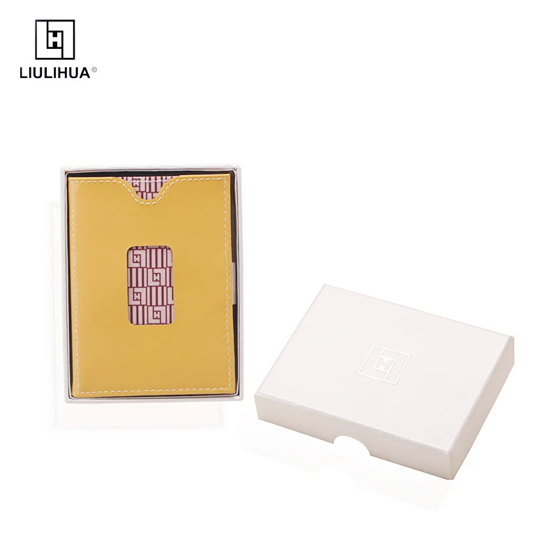 Модный кожаный дизайнерский кошелек LIULIHUA для кредитных карт с пряжкой из