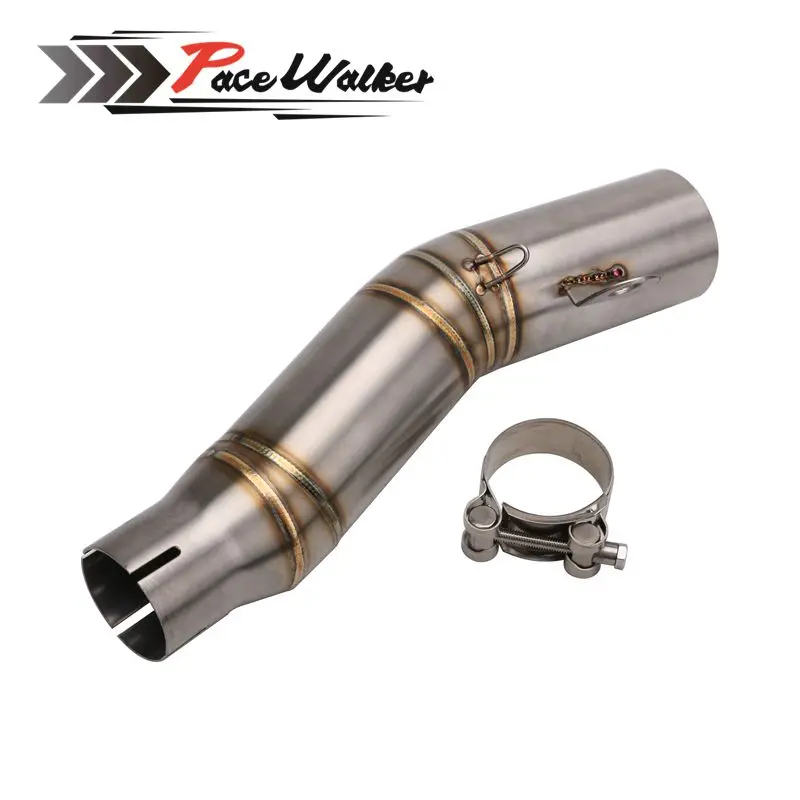 Motorcycle Stainless steel exhaust pipe Central Connector for yamaha R6 06-14 | Автомобили и мотоциклы