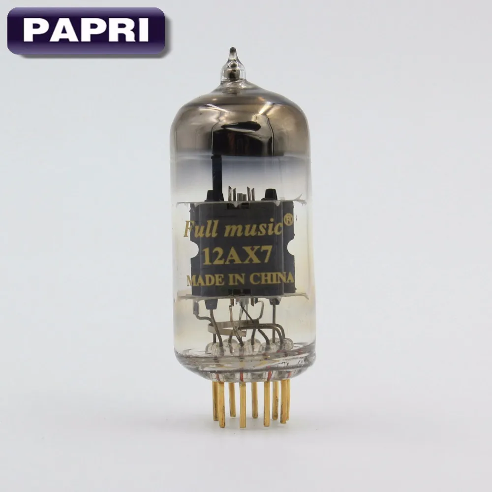 PAPRI вакуумная трубка для 12AX7 ECC83 HIFI аудио TJ Fullmusic HiFi трубка замена предусилителя лот/2 шт
