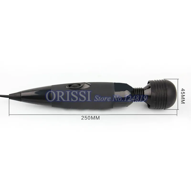 Женский Вибратор эякулятор ORISSI черный 220 В Стимуляция клитора|vibration resistant|vibrating ball