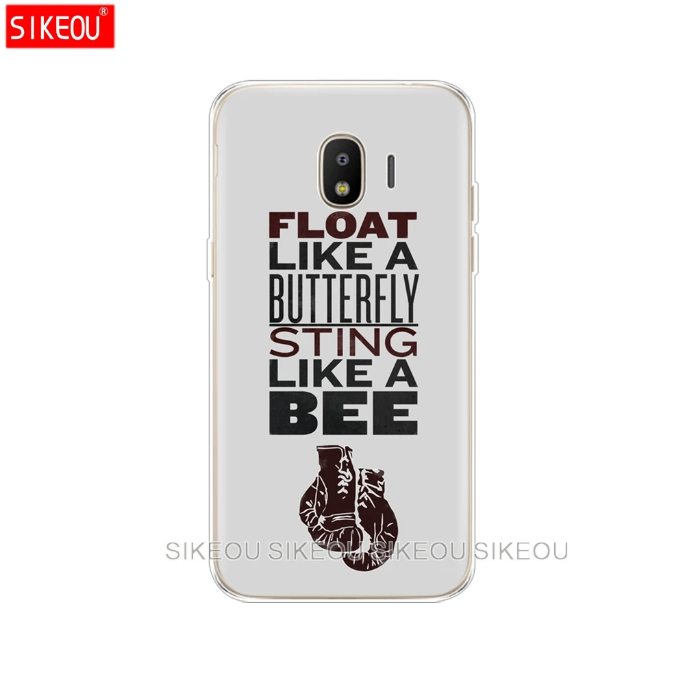 Силиконовый чехол для телефона Samsung Galaxy J3 J5 J7 2017 года J330 J530 J730 PRO j2 2018 Muhammad Ali boxing