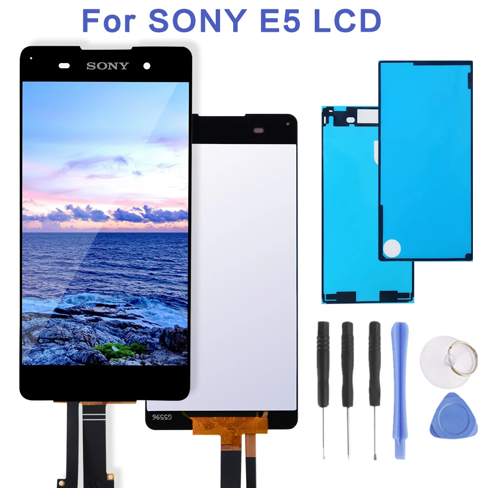 Оригинальный 1280x720 для SONY Xperia E5 F3311 F3313 ЖК-дисплей дигитайзер сенсорного экрана