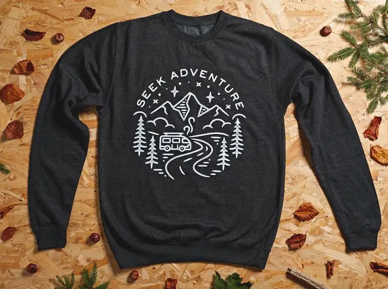 Женские толстовки seek Adventure модный джемпер для путешествий повседневный пуловер