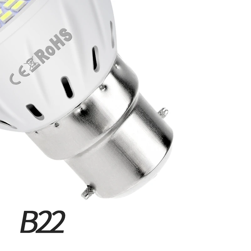 B22 Светодиодный светильник для выращивания E27 220 в полный спектр светодиодный E14 Phyto лампа GU10 растительный светильник MR16 Светодиодный светильник для выращивания растений B22 Fitolamp - Испускаемый цвет: B22