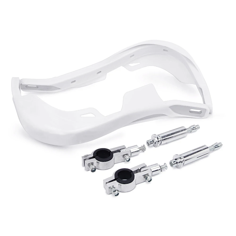 white Мотоцикл 22 мм 28 мм руль ручной охранники Handguard протектор защита для KTM KAWASAKI HONDA YAMAHA SUZUKI Pit Dirt Bike - Цвет: white