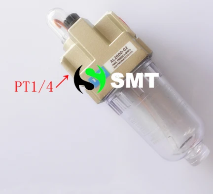 Бесплатная доставка 2 шт AL2000 02 сжатого воздуха Пневматический мини 1/4 &quotBSPT смазка