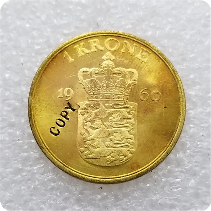 1960 Дания копия юбилейных монет монеты искусственная медаль