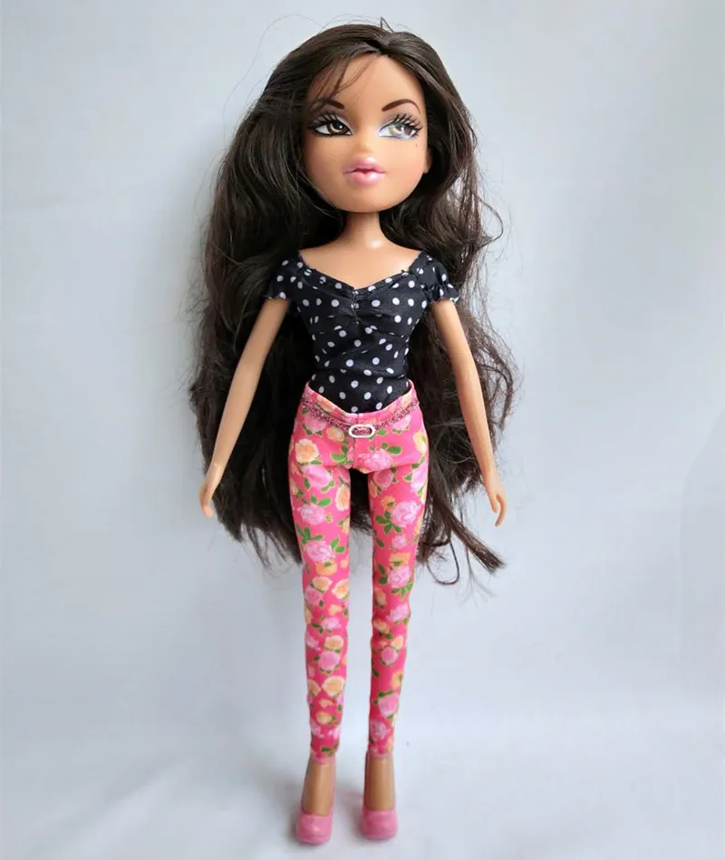 Цвет: желтый Горячая Распродажа, модная фигурка Bratz Bratzillaz, платье для куклы, uo, игрушка для игры в дом, несколько вариантов, лучший подарок для ребенка - Цвет: Цвет: желтый