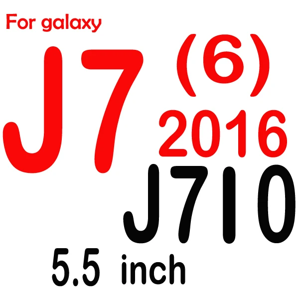 Экран протектор Закаленное Стекло для samsung Galaxy A8 A3 A5 A7 J4 J6 A6 J1 J2 J3 J5 J7 S3 S4 S5 S6 Note 3 4 5 пленка - Цвет: j7 2016 j710