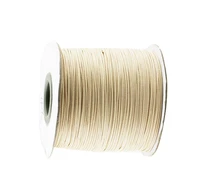 beige korea polyester wax cord waxed thread0 5mm diy jewelry findings bracelet necklace wire string accessories200ydsroll