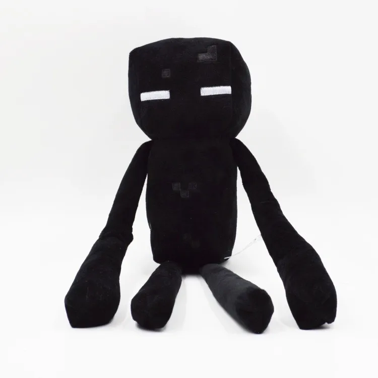 26CM Enderman Шахта 16 см Хэллоуин красный глаз призрак высокое качество игры Мягкие плюшевые игрушки Рождество мультфильм милые куклы Коллекция Подарки - Цвет: 26CM Enderman