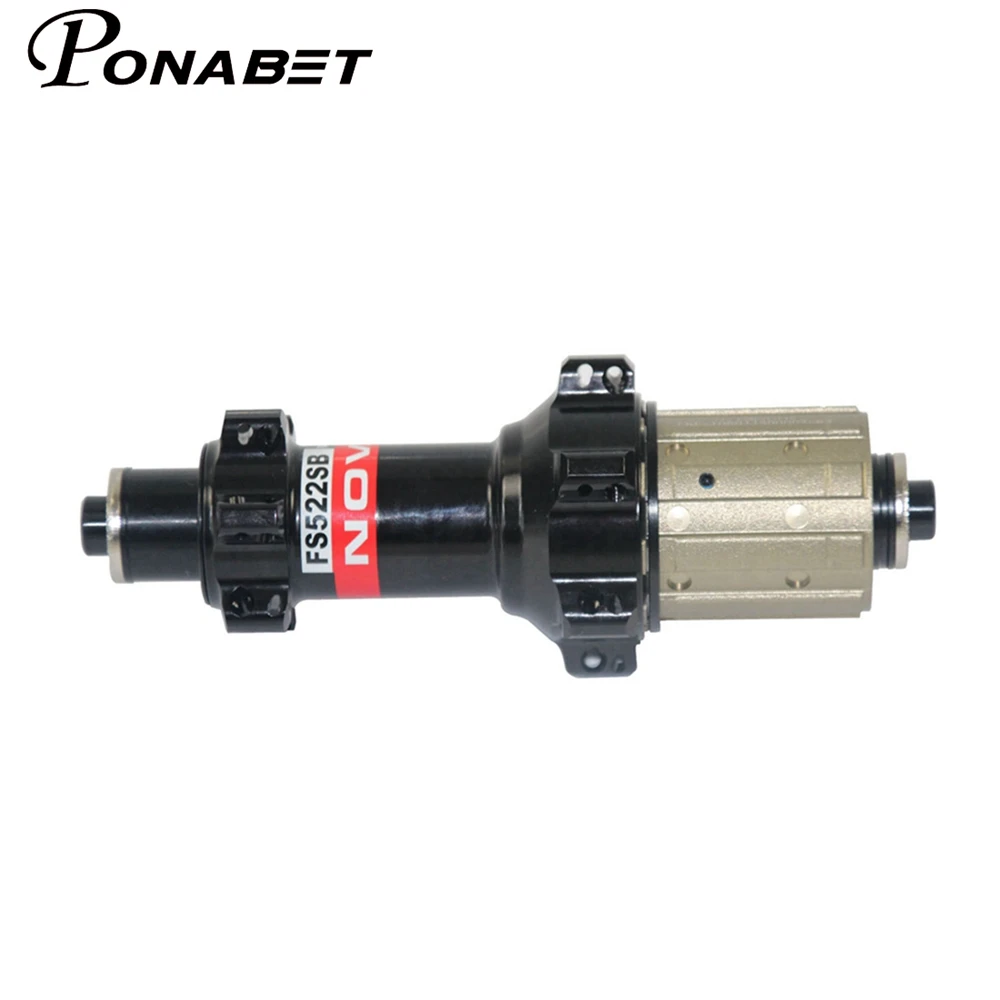 PONABET прямой вытяжной черный ступица Novatec AS511SB/AS522SB 20/24 отверстий дорожный/гоночный велосипед концентратор Сверхлегкий всего 291 г
