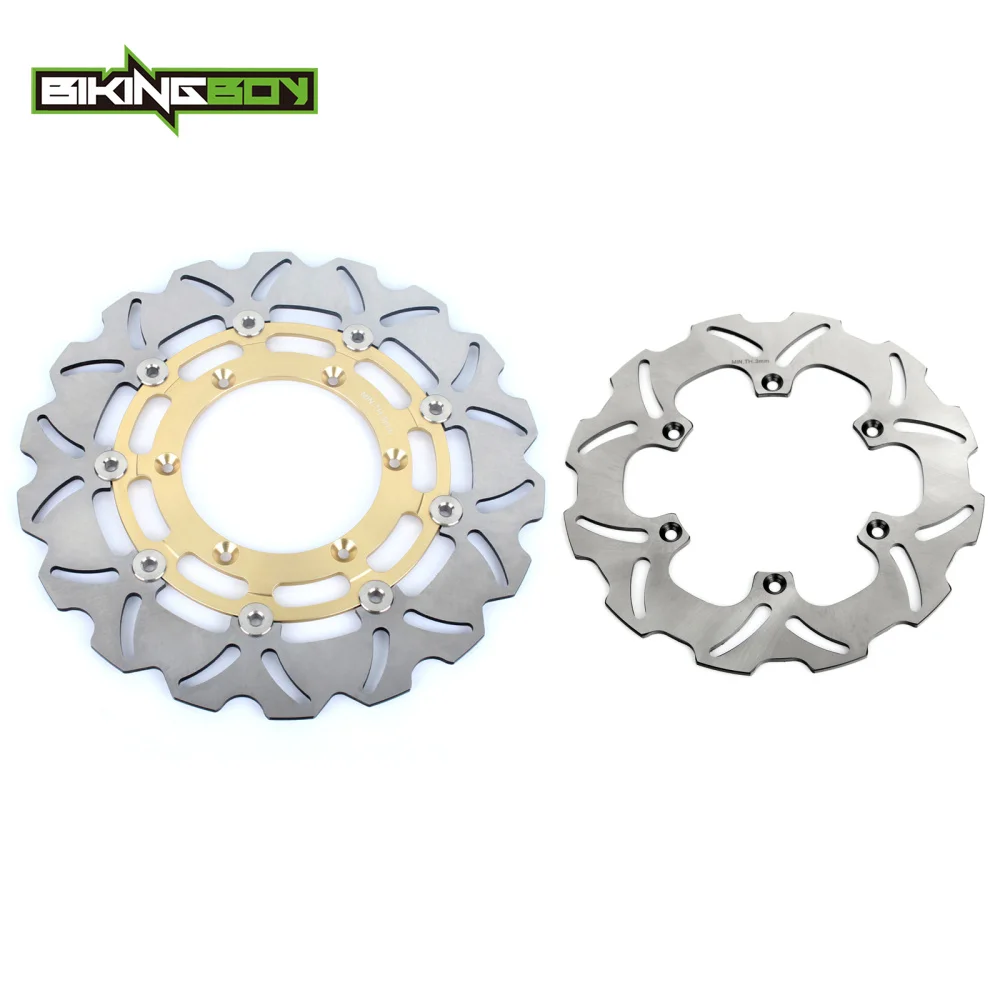 BIKINGBOY для Suzuki DRZ DR Z 400 SM SuperMotard 05 06 07 08 09 10 11 12 13 14 15 2016 2017 Передние Задние тормозные
