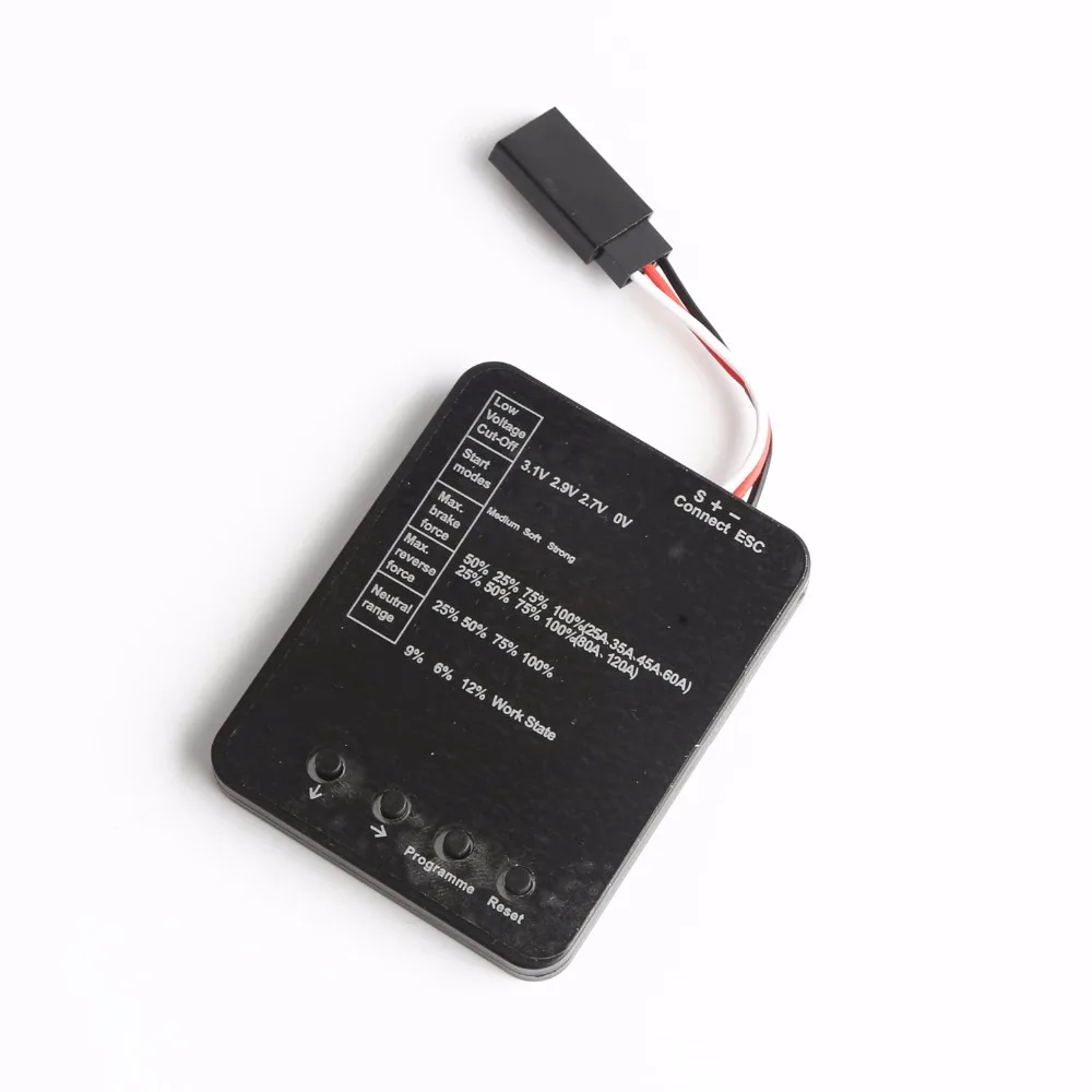 OCDAY водонепроницаемый 60A RC бесщеточный ESC BEC части автомобиля электрический регулятор скорости с 5,5 V 3A BEC для 1/10 RC автомобиль грузовик