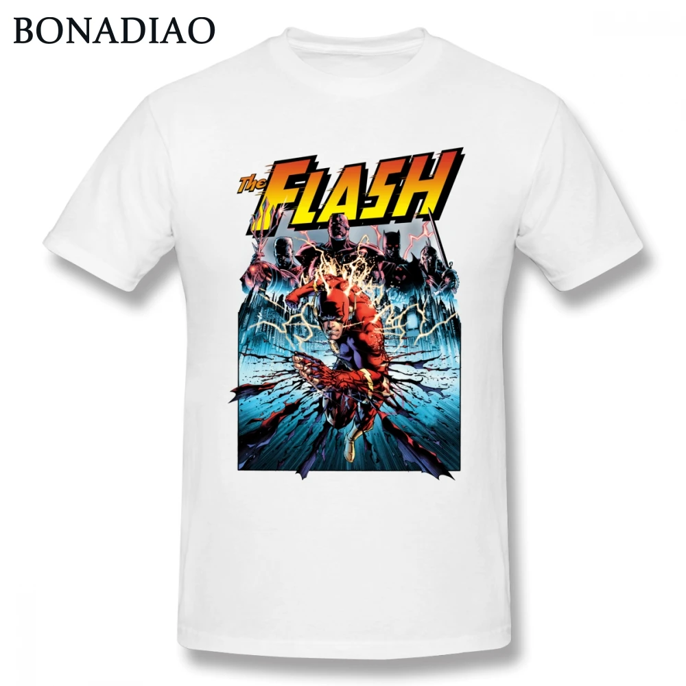 Футболка мужская с 3D-принтом DC Comics Hero The Flash Speed Force уличная одежда в стиле