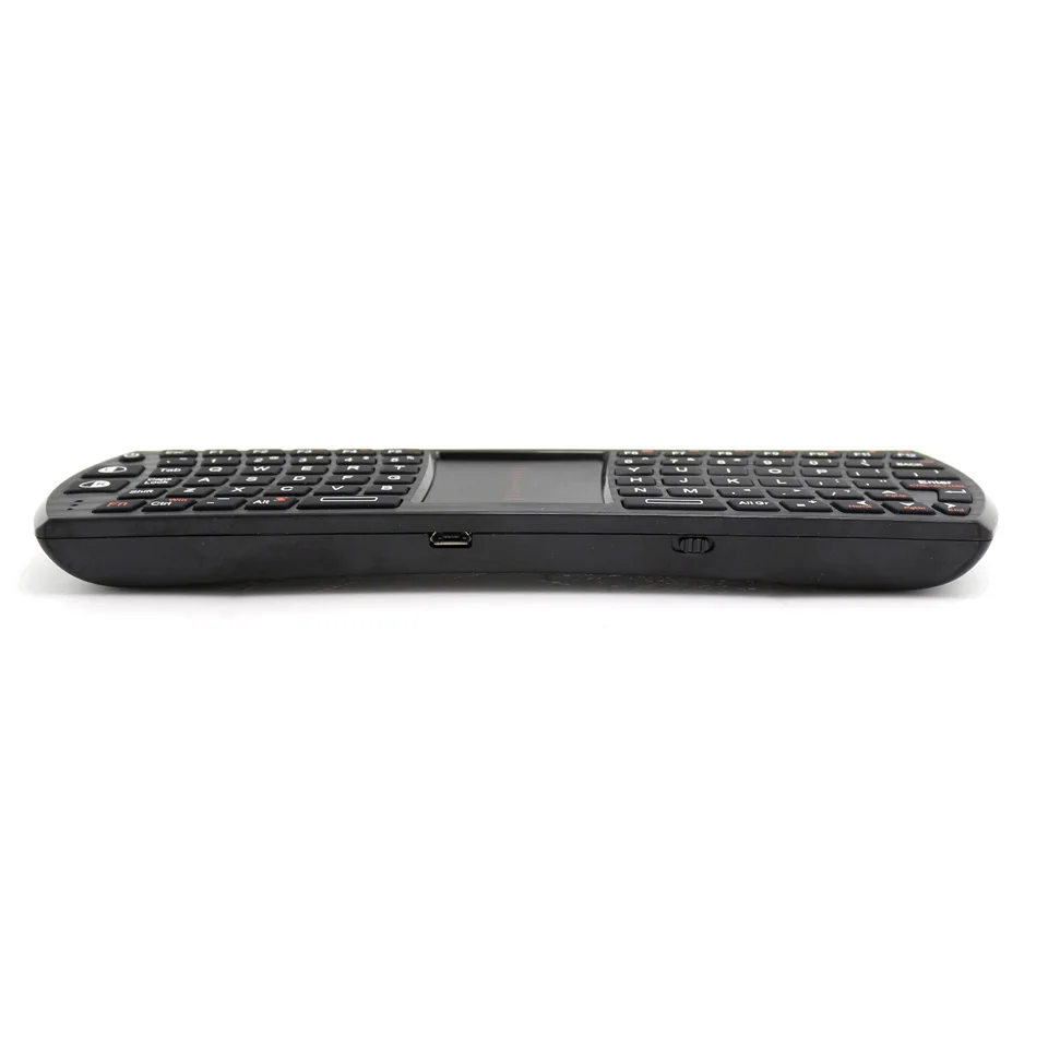 Rii i24T 2,4 ГГц мини беспроводная клавиатура с тачпадом мышь для Andorid tv Box, мини ПК, Coumpter