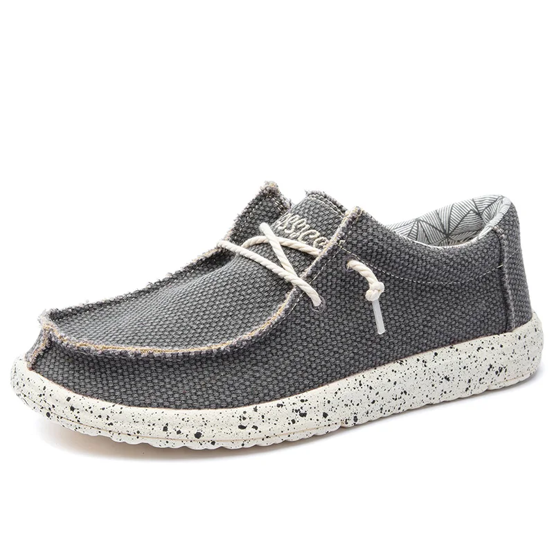 2019 New Summer Autumn Men's shoes Comfortable Casual Shoes Mens Canvas For Men Brand Fashion Flat Loafers Shoe Size 39-48 | Обувь