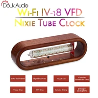 vintage iv 18 vfd nixie tube clock alarm tomato timing wifi remote control
