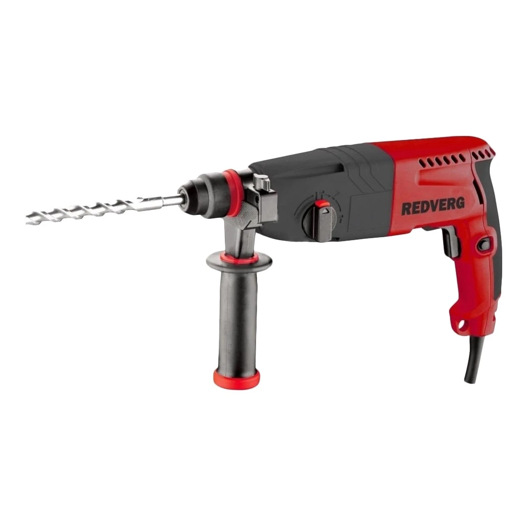 Перфоратор электрический RedVerg RD RH750 (Мощность 750 Вт энергия удара 2.2 Дж 3 режима: