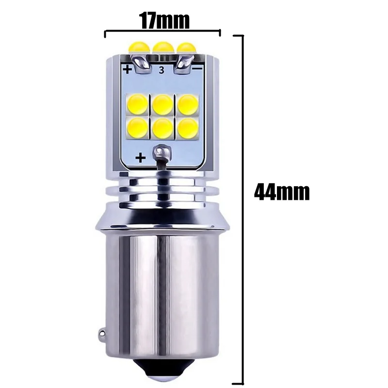 PY21W 7507 BAU15S 1156PY 150 градусов супер яркий кри чип LED авто указатель поворота