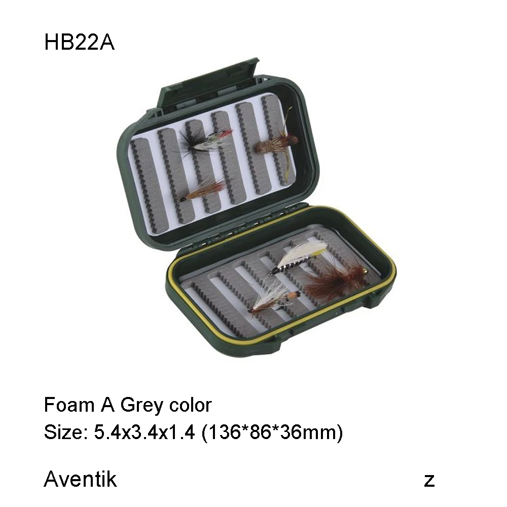 Aventik коробка для ловли нахлыстом материал вязания пенопластовый