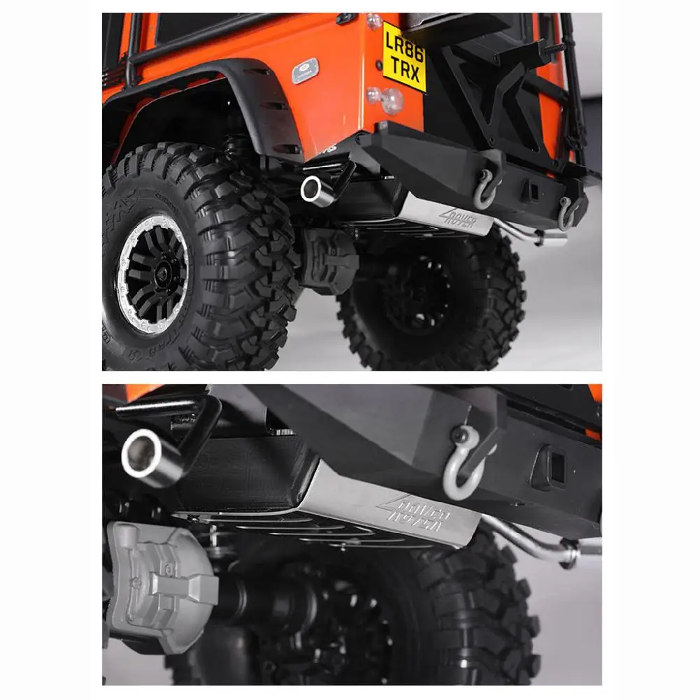 LeadingStar металлический топливный бак + выхлопная труба для TRX 4 RC автозапчасти