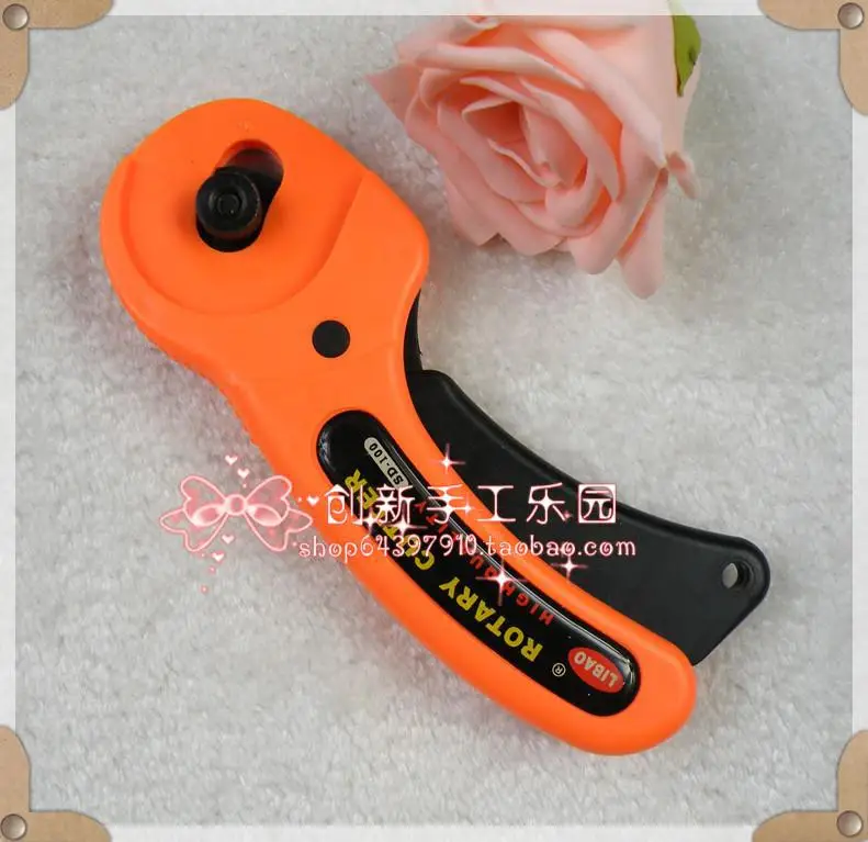Бесплатная доставка оранжевый ротационный резак 45 мм диаметр лоскутный