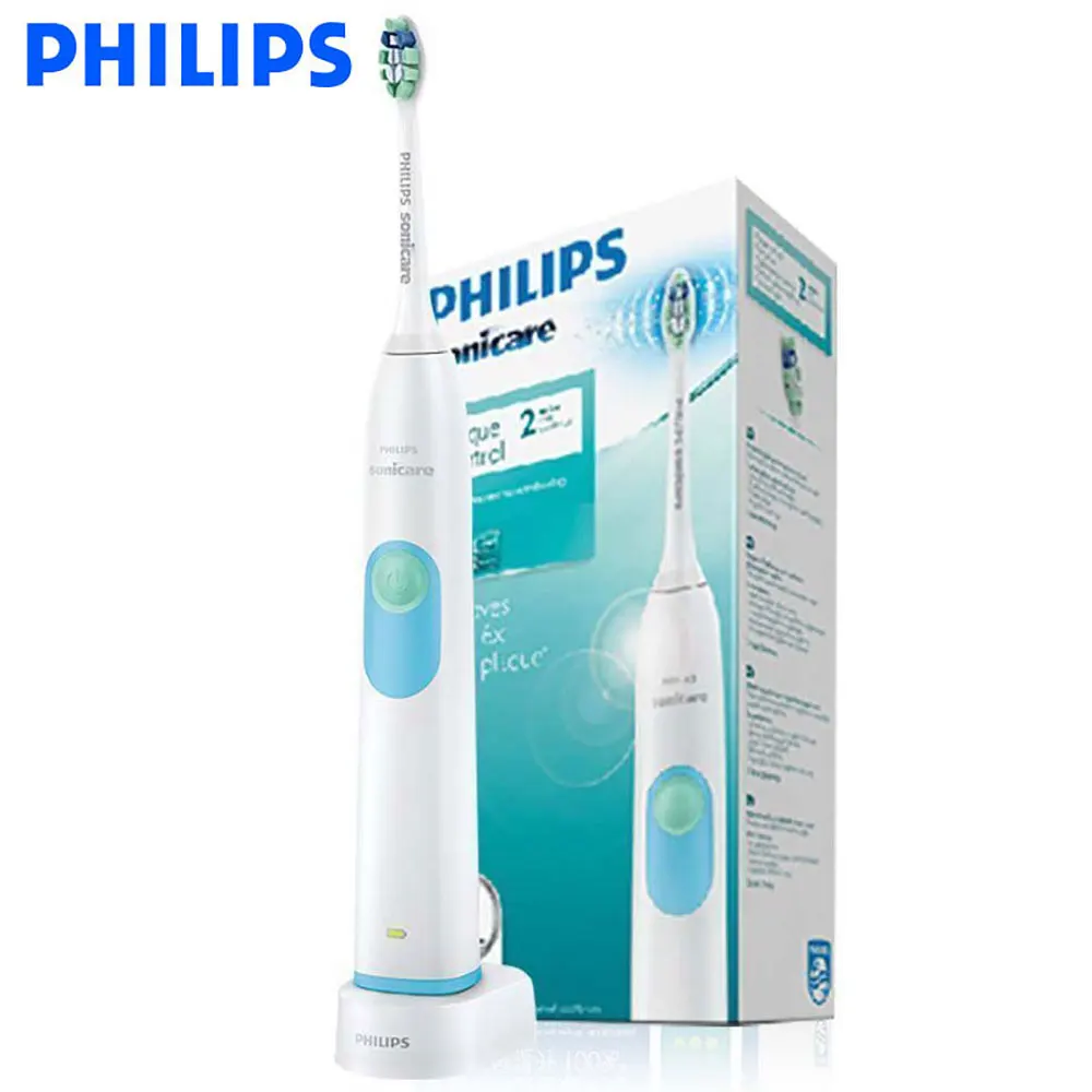 Электрическая зубная щетка PHILIPS HX6231/01 для взрослых аккумуляторная sonic вибрации зубная щетка Смарт синхронизации зубов отбеливающая резинка уход