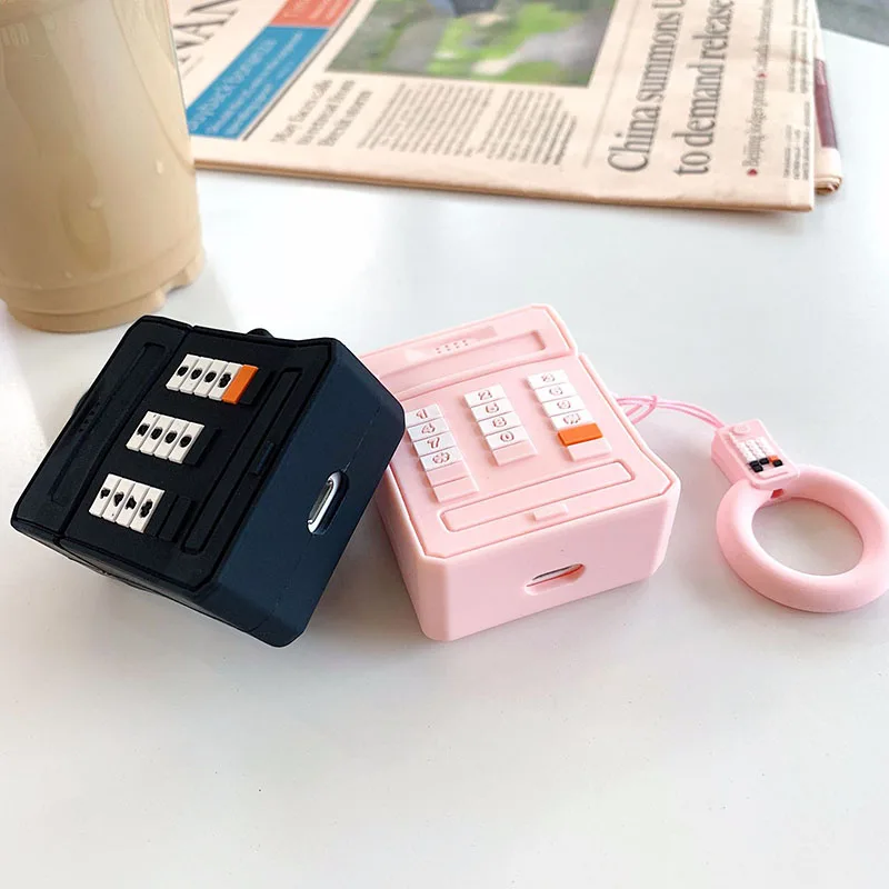 Новейший 3D Забавный силиконовый чехол для Apple AirPods милые наушники чехлы Iphone Air pods