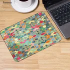 Цветной персидский планшет Yuzuoan, коврик для мышки с закрытыми краями для мыши Notbook, компьютерный коврик для мыши 18*22 см, игровая Padmouse Gamer
